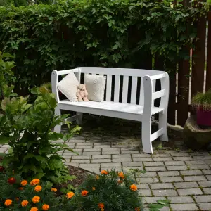 Plus Rosenborg Bænk 132×47×41/80 cm