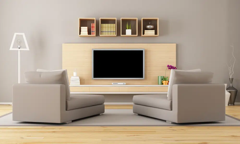 Væghængt TV Møbel – 9 Smarte TV Møbler Til Væggen