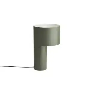 WOUD Tangent bordlampe - opal/grøn glas/metal Natbordslampe